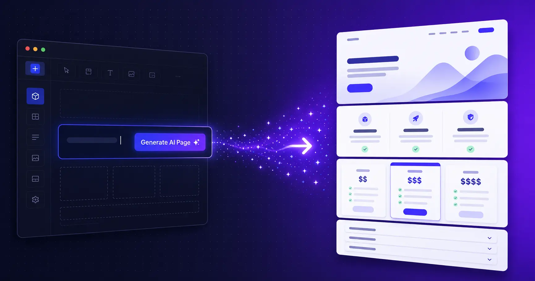 MuRu AI for SP Page Builder: Generate AI Page inside the SP Page Builder editor